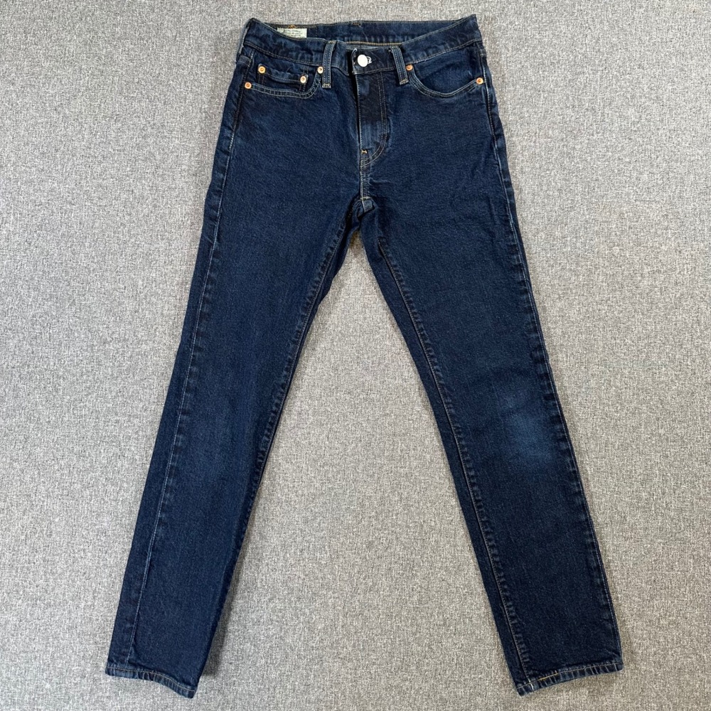 Levis 511 Slim Fit Jeans Mens 29x30 Dark Wash Blue Denim Stretch Pants 511-5025